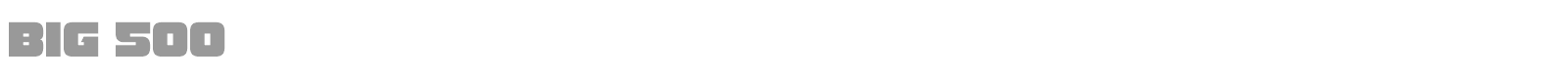 Big 500 font preview